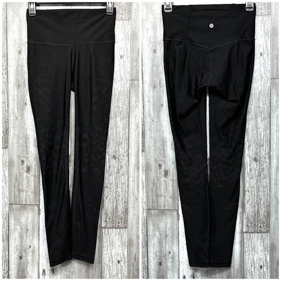 Lululemon Mapped Out High Rise Tight 28" Camo Black/Graphite Grey [6077] - Picture 6 of 13